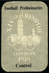 Stamp of Olympics » 1948 London 1948 London collection in an album specialising in Football with autographs, programmes, tickets, etc.