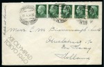 Stamp of Olympics » 1940 Tokyo (Cancelled) 1940 Tokyo group written up on 13 pages, with vignettes, a cover, postcards, etc.