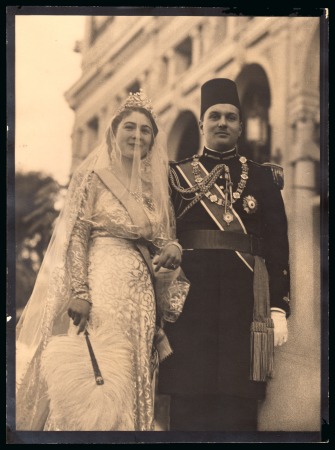 Stamp of Egypt » Commemoratives 1938 Royal Wedding of King Farouk and Queen Farida and King Farouk's Birthday group of essays