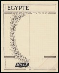 Stamp of Egypt » Commemoratives 1940 Child Welfare Issue group of three large essays in India ink on tracing paper showing different portions of the adopted design for the frame