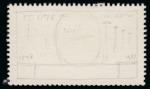 Stamp of Egypt » Commemoratives 1938 International Telecommunications Conference group of eight pencil-sketched essays on perforated carton paper