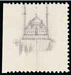 Stamp of Egypt » Commemoratives 1941 Centenary of the Reigning Dynasty of Egypt (unissued) group of six pencil sketched essays on perforated carton paper