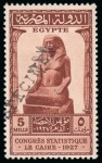 Stamp of Egypt » Commemoratives 1927 Statistical Congress complete set of three with SPECIMEN overprint from the UPU archives of the London Post Office