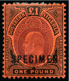 Stamp of British Empire General Collections and Lots 1891-1913, Old-time mint and unused collection on 6 large hand-drawn album pages