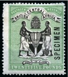 Stamp of British Empire General Collections and Lots 1891-1913, Old-time mint and unused collection on 6 large hand-drawn album pages