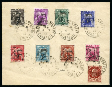 Stamp of France » Libération 1944 Collection de neuf et oblitérés sur la LIBERATION,