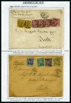 Stamp of France AMERIQUE DU SUDCollection de 33 lettres sur pages d'exposition