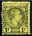Stamp of Colonies françaises » Monaco 1885-1993, Belle collection de Monaco en deux albums