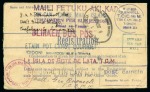 Stamp of Great Britain » King George VI 1939 (Jun 9) KGV registered envelope sent to Tonga with Tin Can Mail cachets