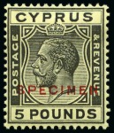 Stamp of Cyprus » Collections 1880-1992, Attractive mint collection in one Lighthouse