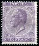 Stamp of Belgium » Collections 1849-1992, Attractive mint collection in three Lighthouse