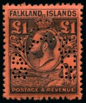 Stamp of Falkland Islands » Collections 1878-1965 Old-time collection on thirteen large hand-drawn