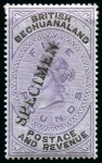 Stamp of Bechuanaland » Collections 1886-1966 Old-time collection incl. UPU Specimen overprints or perforations