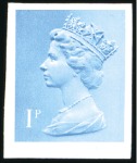 Stamp of Great Britain » Queen Elizabeth II 1971-76 HARRISON COLOUR TRIAL PROOFS, Five imperfo
