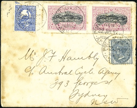 Stamp of New Hebrides Australian New Hebrides Company
1897 (Jun 22) E