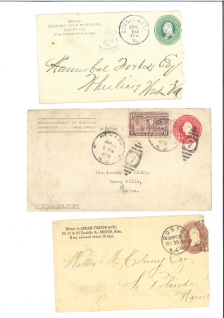 Stamp of United States 1830-1980, Over 2'000 covers show commercial, regi