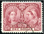 Stamp of Canada 1897-1995, Chiefly mint collection in Scott album 