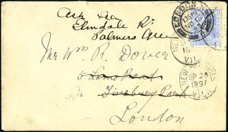 Stamp of New Hebrides New South Wales Used In New Hebrides
1897 (Sep