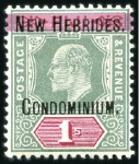 Stamp of New Hebrides Collections & Group Lots

1908-79, Virtually com