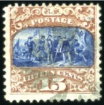 Stamp of United States 1851-2000, Mint & used stock with useful early mat