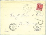 Stamp of New Hebrides 1860-1925, Group of 12 covers incl. two NSW 6d dia