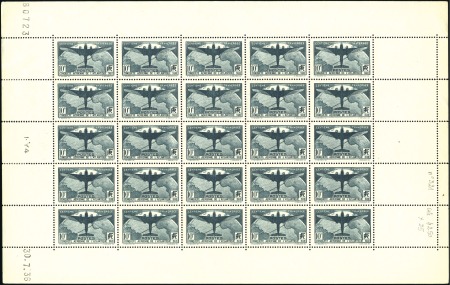 Stamp of France » Collections 1925-1960, Important stock de timbres en feuilles