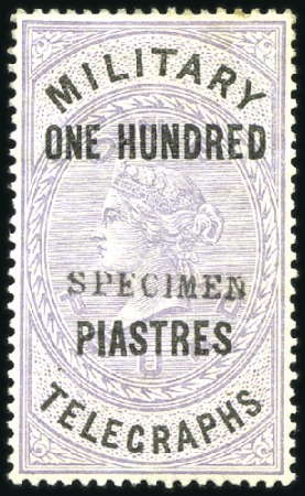 Stamp of Great Britain ARMY TELEGRAPHS: Collection of Unappropriated Dies