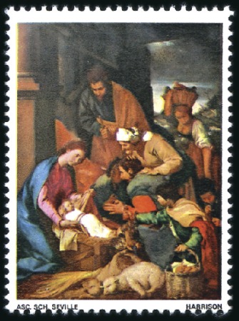 Stamp of Great Britain » Queen Elizabeth II 1967 Christmas 3d single & 4d singles, both mint n