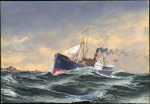 Stamp of Norway Maritime Shipping Lines: Selection of thirteen oil