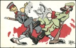 Stamp of Russia » Russia Post in China - Russian Occupation of Manchuria A pair of contemporary cards produced in Paris car