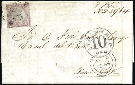 Stamp of Panama 1846-1904, Postal history collection of 30 covers