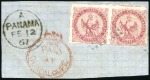 Stamp of Great Britain » British Post Offices Abroad » Crown Circle Handstamps GUADELOUPE: 1859 (May 4) Envelope to Martinique wi