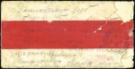 Stamp of Russia » Russo-Japanese War 1904 Two red-band covers addressed to a cement wor