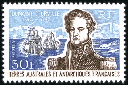 Stamp of Colonies françaises » TAAF 1955-2003, Collection complète en album avec PA, c