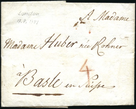 Stamp of Great Britain » Collections 1781-1968, Group of 300+ covers/postal stationery 