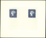 Stamp of Mauritius 1847 "POST OFFICE" issue reprints from the origina