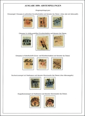 Stamp of Austria 1850-1999, Remarkable and vast mint & used collect