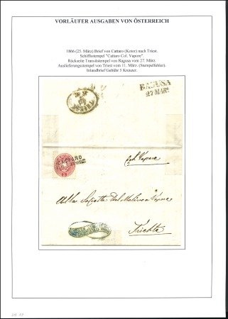 Stamp of Palestine and Holy Land » Palestine Austrian Levant Offices 1840-1913, Attractive mint & used collection neatl