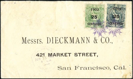 Stamp of Guatemala 1903 Surcharged Large Quetzal Issues: Specialised