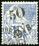 Stamp of Colonies françaises » Gabon 1886-89, Quatre timbres : n°3 neuf TB , n°11 neuf 