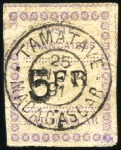 Stamp of Colonies françaises » Madagascar (Poste française) 1889-1912, Collection Madagascar sur pages, belles