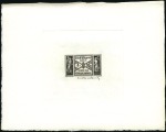 Stamp of Syria 1940 0.50p blue Damas Museum Artist proof on thin 