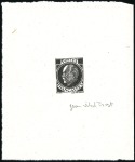 Stamp of France 1940-42 Pétain, Sept épreuves dont deux de Jean Vi