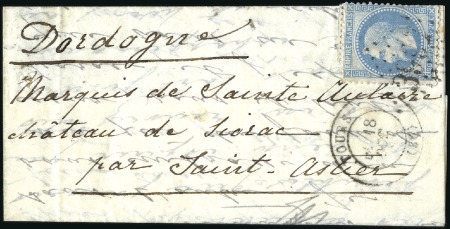 Stamp of France 1870, Ballon Jules Favre n°1 ou Jean Bart n°2 avec