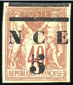 Stamp of Colonies françaises » Nouvelle-Calédonie 1881-1993, Beau stock bien fourni en neufs et obli