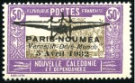 Stamp of Colonies françaises » Nouvelle-Calédonie 1881-1993, Beau stock bien fourni en neufs et obli