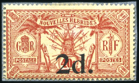 Stamp of New Hebrides 1908-79, Stock attractif et équilibré, neuf et obl