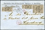 Stamp of Zanzibar » The French Post Office (1889-1904) 1892 (Mar 26) German East Africa-line Zanzibar age