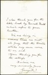 Stamp of Zanzibar » Miscellaneous Material 1926 (May 26) Buckingham Palace headed mourning le