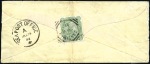 Stamp of Zanzibar » The Indian Post Office (1875-1895) 1892 & 1894 Ladies covers to India and AUSTRIA res